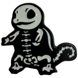 Squirtle Skeleton Enamel Pin